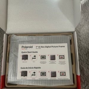 Polaroid digital picture frame.
